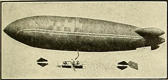 An illustration from Aircraft, 1910, leaf 72