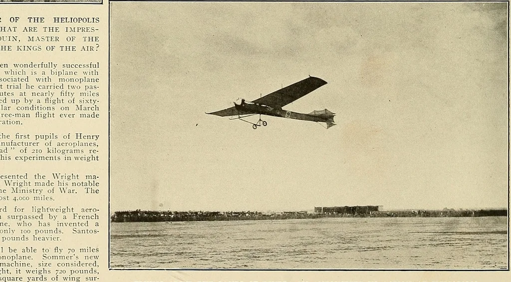An illustration from Aircraft, 1910, leaf 73