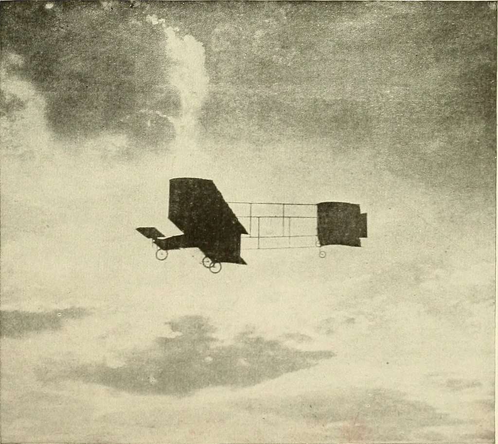 An illustration from Aircraft, 1910, leaf 74