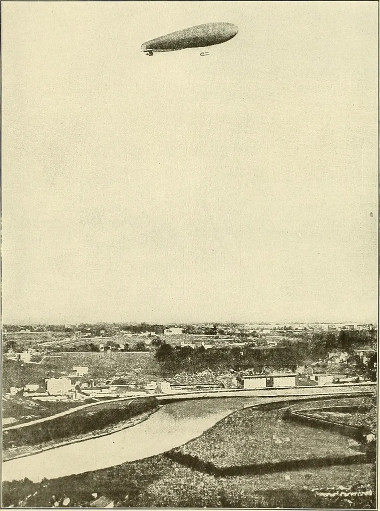 An illustration from Aircraft, 1910, leaf 76