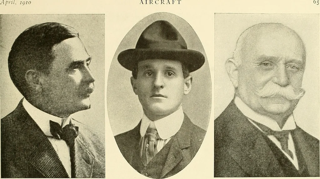An illustration from Aircraft, 1910, leaf 78
