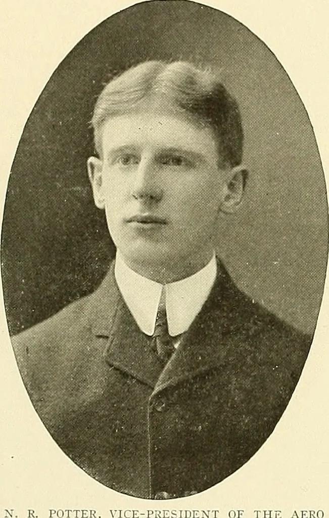 An illustration from Aircraft, 1910, leaf 82