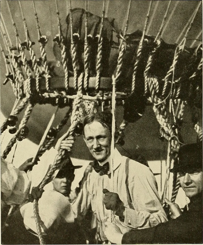An illustration from Aircraft, 1910, leaf 87