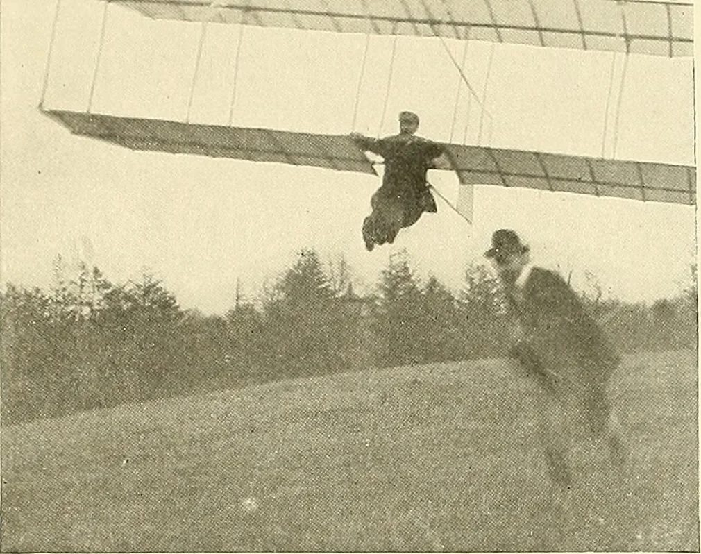 An illustration from Aircraft, 1910, leaf 94