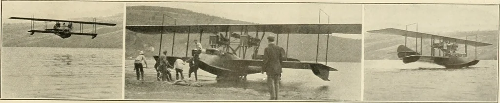 An illustration from Aircraft, 1910, leaf 102
