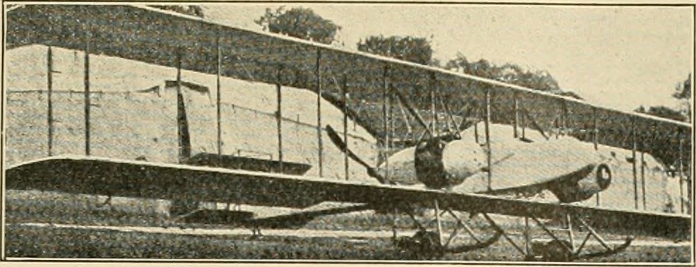 An illustration from Aircraft, 1910, leaf 104