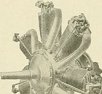 An illustration from Aircraft, 1910, leaf 115
