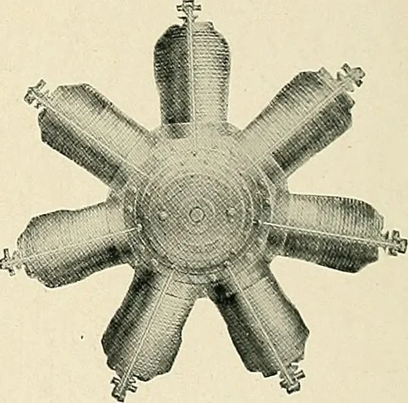 An illustration from Aircraft, 1910, leaf 131