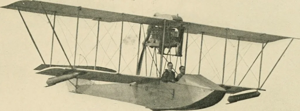 An illustration from Aircraft, 1910, leaf 132