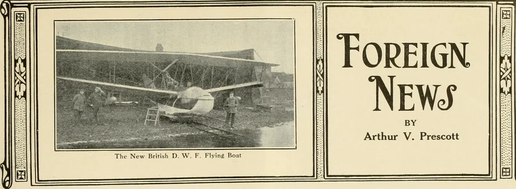 An illustration from Aircraft, 1910, leaf 14
