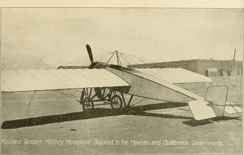 An illustration from Aircraft, 1910, leaf 164