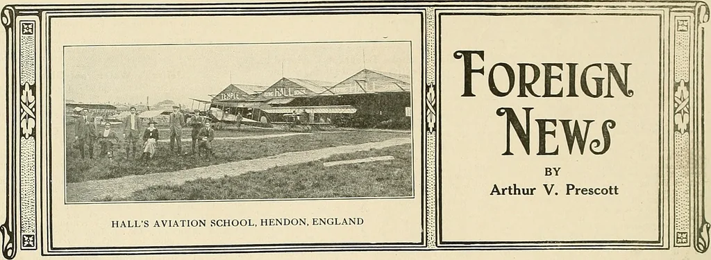 An illustration from Aircraft, 1910, leaf 169