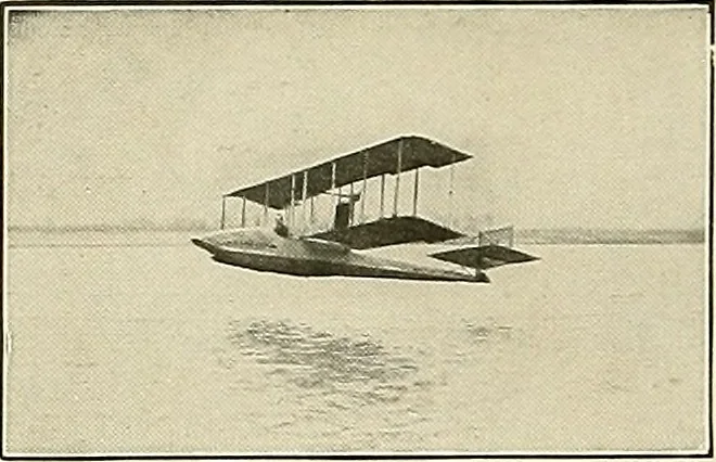 An illustration from Aircraft, 1910, leaf 175