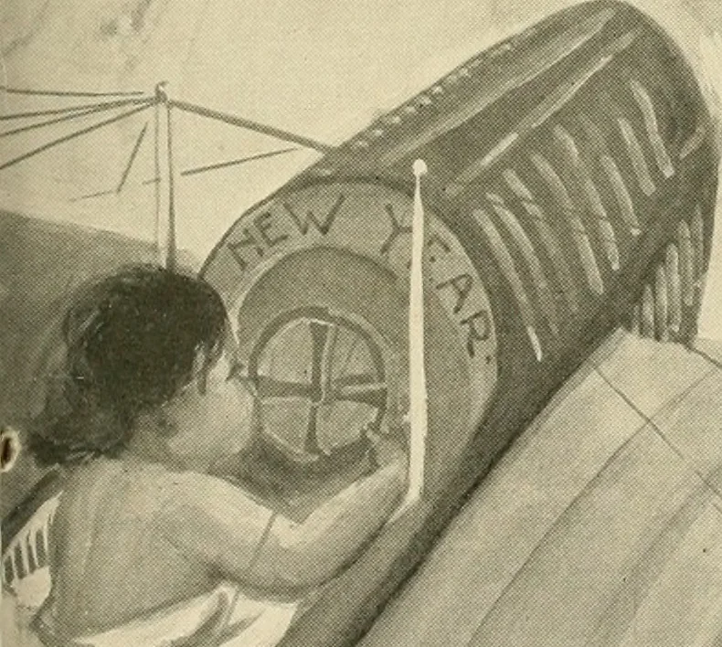 An illustration from Aircraft, 1910, leaf 178