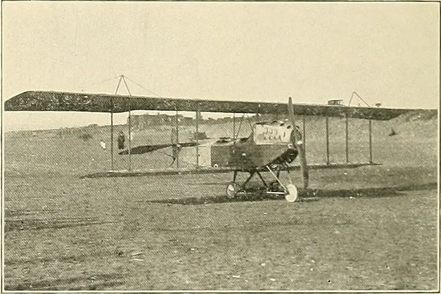 An illustration from Aircraft, 1910, leaf 179