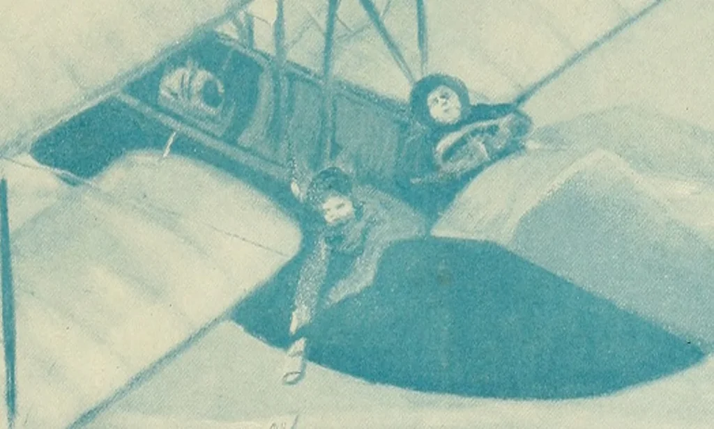 An illustration from Aircraft, 1910, leaf 194