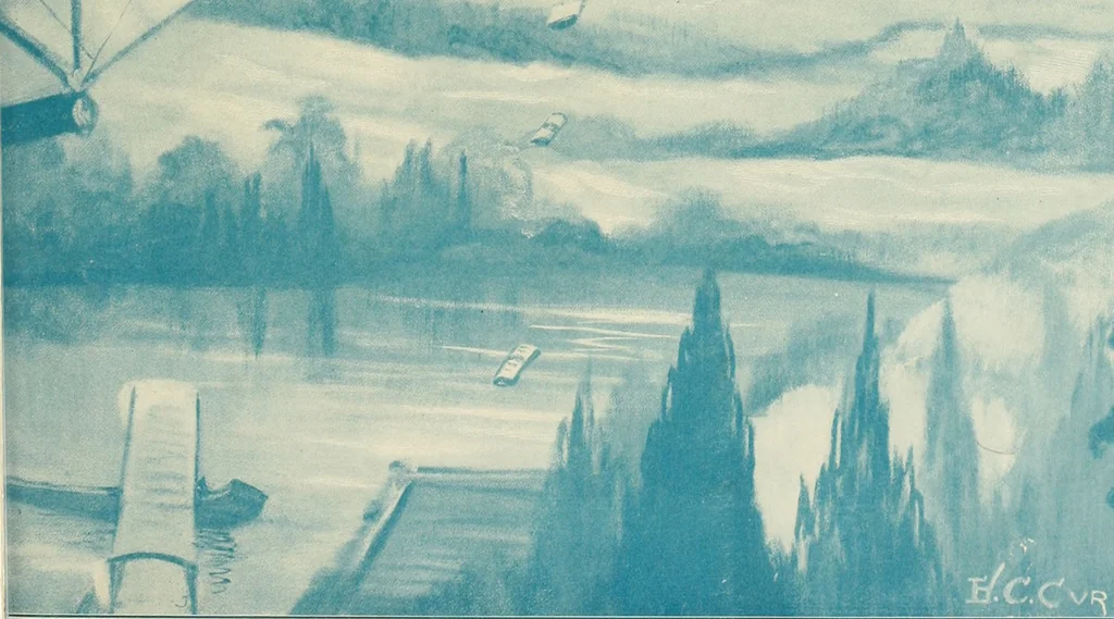 An illustration from Aircraft, 1910, leaf 194