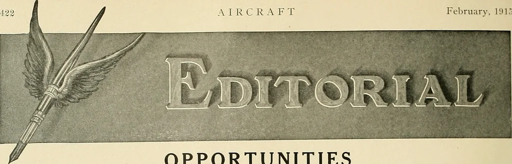 An illustration from Aircraft, 1910, leaf 201