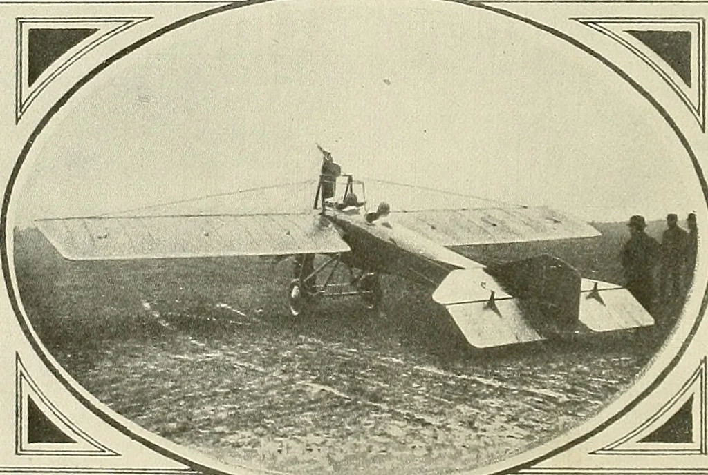 An illustration from Aircraft, 1910, leaf 31