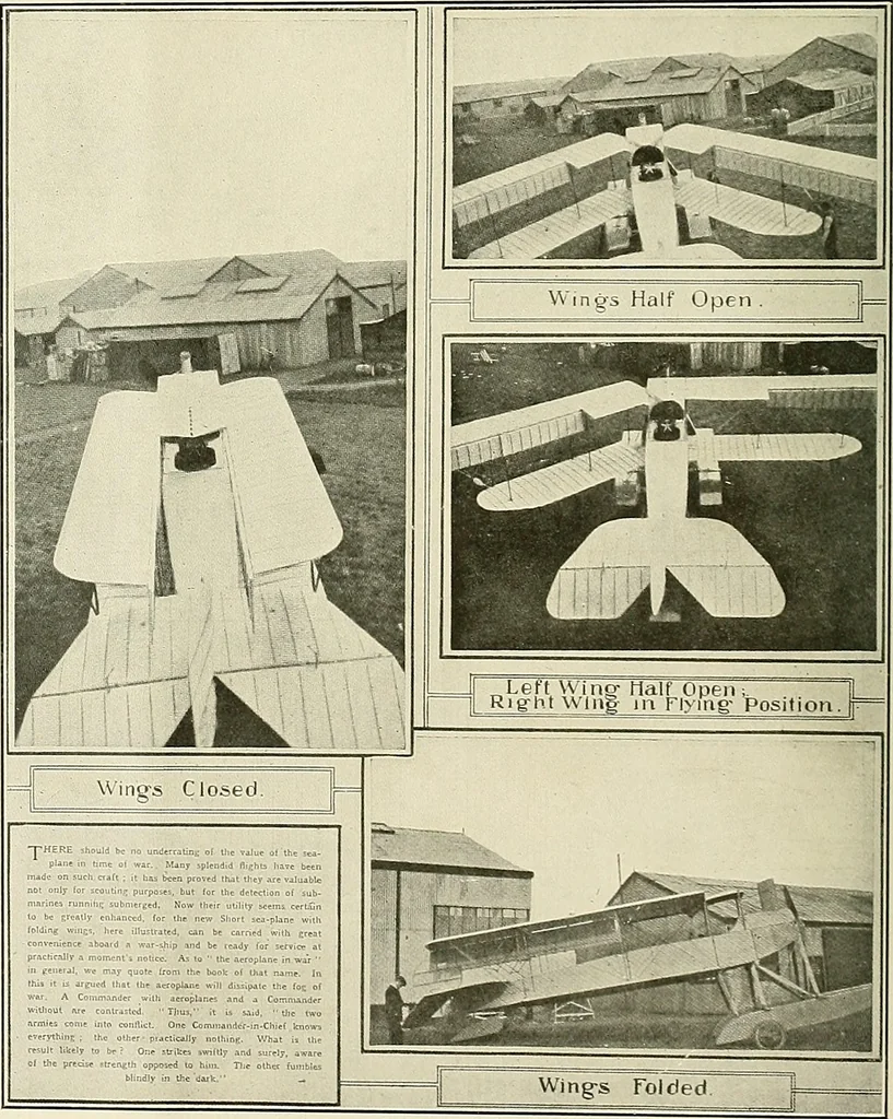 An illustration from Aircraft, 1910, leaf 55