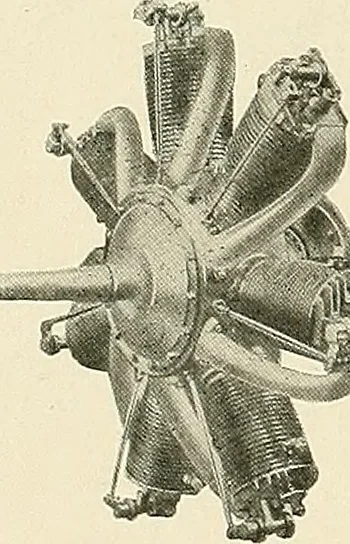 An illustration from Aircraft, 1910, leaf 83