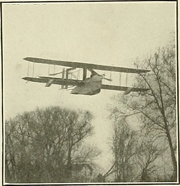 An illustration from Aircraft, 1910, leaf 9