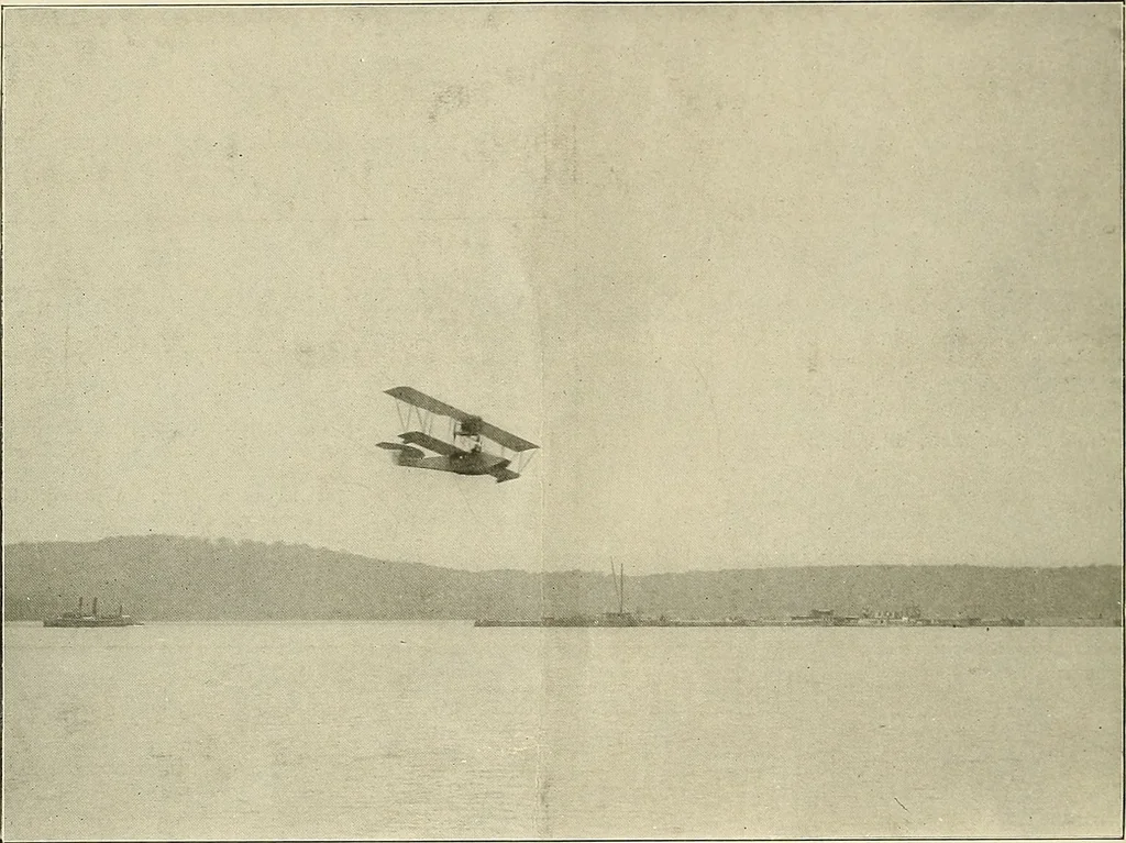 An illustration from Aircraft, 1910, leaf 97