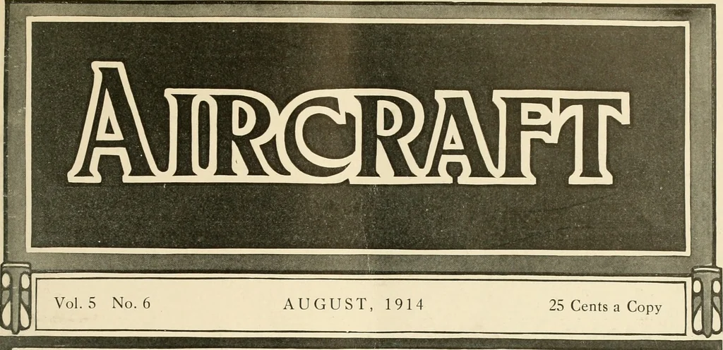 An illustration from Aircraft, 1910, leaf 98