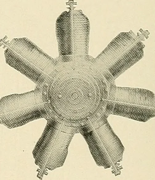 An illustration from Aircraft, 1910, leaf 99