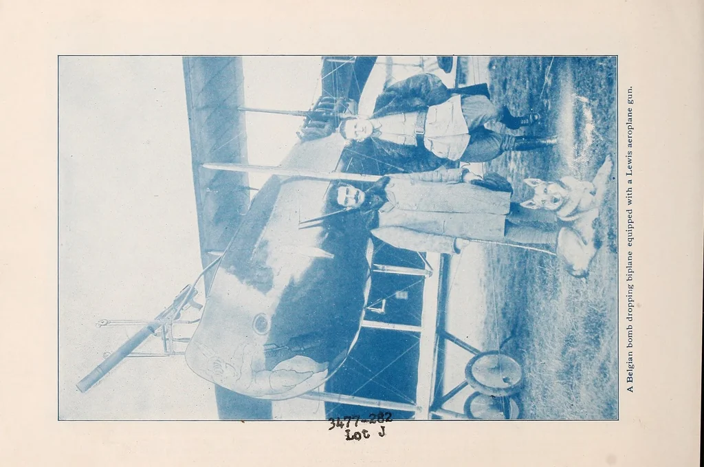 An illustration from Aircraft of all nations, a new series of photographs, 1917, leaf 40