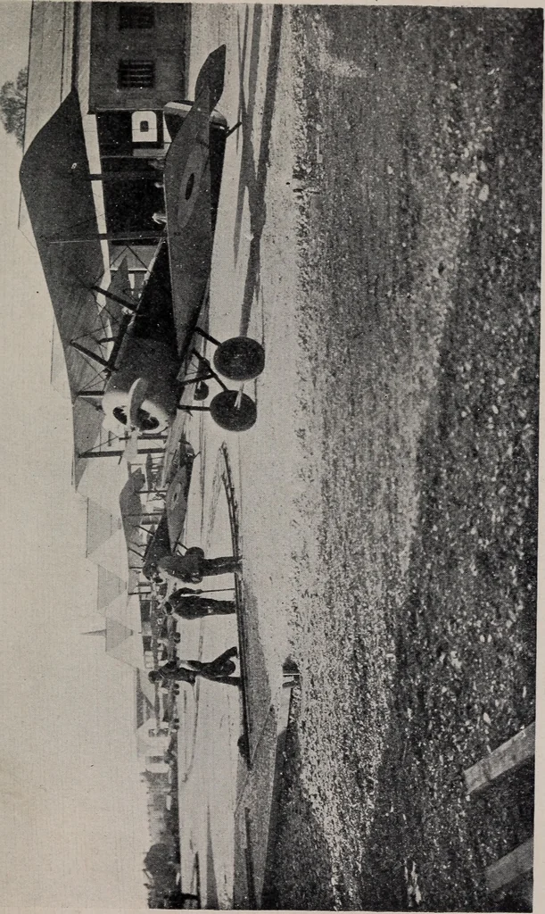 An illustration from Airfare of to-day and of the future, 1918, leaf 200