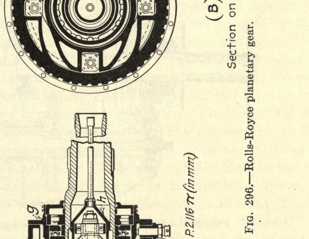 An illustration from The airplane engine, 1922, leaf 399