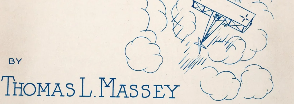 An illustration from The airplane waltz, 1918, leaf 1