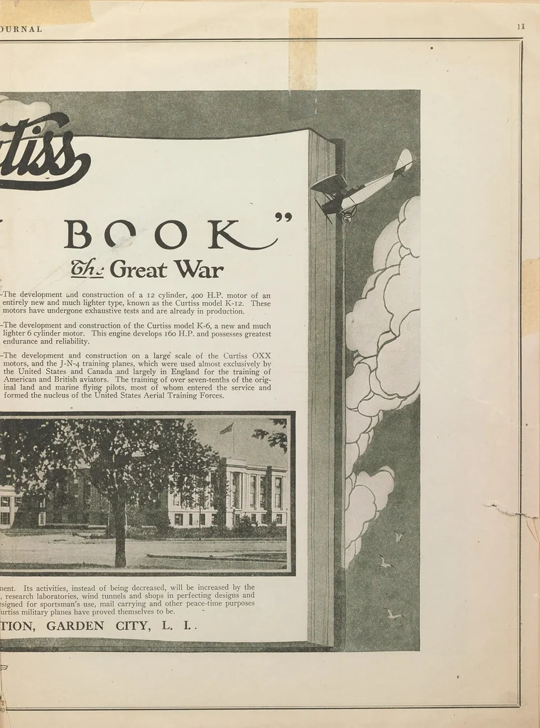An illustration from Air service journal, 1917, leaf 145