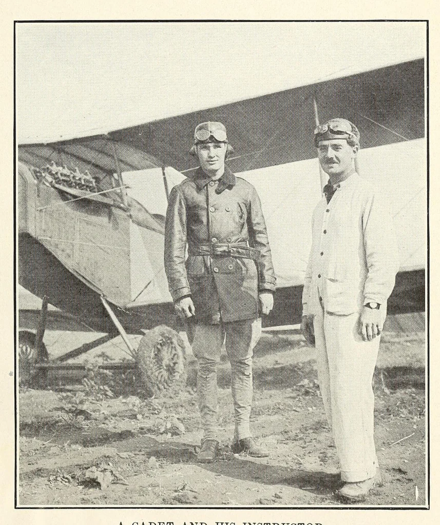 An illustration from Air service medical manual, 1918, leaf 29