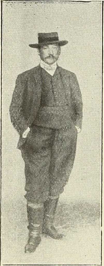 An illustration from Airships past and present, together with chapters on the use of balloons in connection with meteorology, photography and the carrier pigeon, 1908, leaf 107