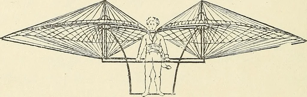 An illustration from Airships past and present, together with chapters on the use of balloons in connection with meteorology, photography and the carrier pigeon, 1908, leaf 111