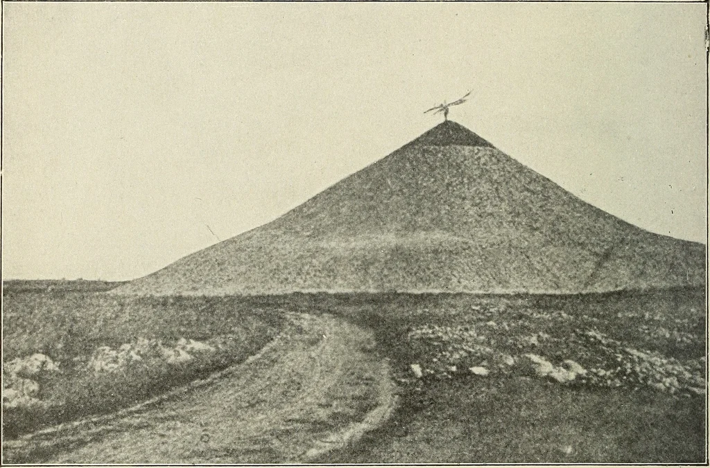An illustration from Airships past and present, together with chapters on the use of balloons in connection with meteorology, photography and the carrier pigeon, 1908, leaf 129