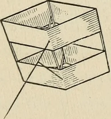 An illustration from Airships past and present, together with chapters on the use of balloons in connection with meteorology, photography and the carrier pigeon, 1908, leaf 138
