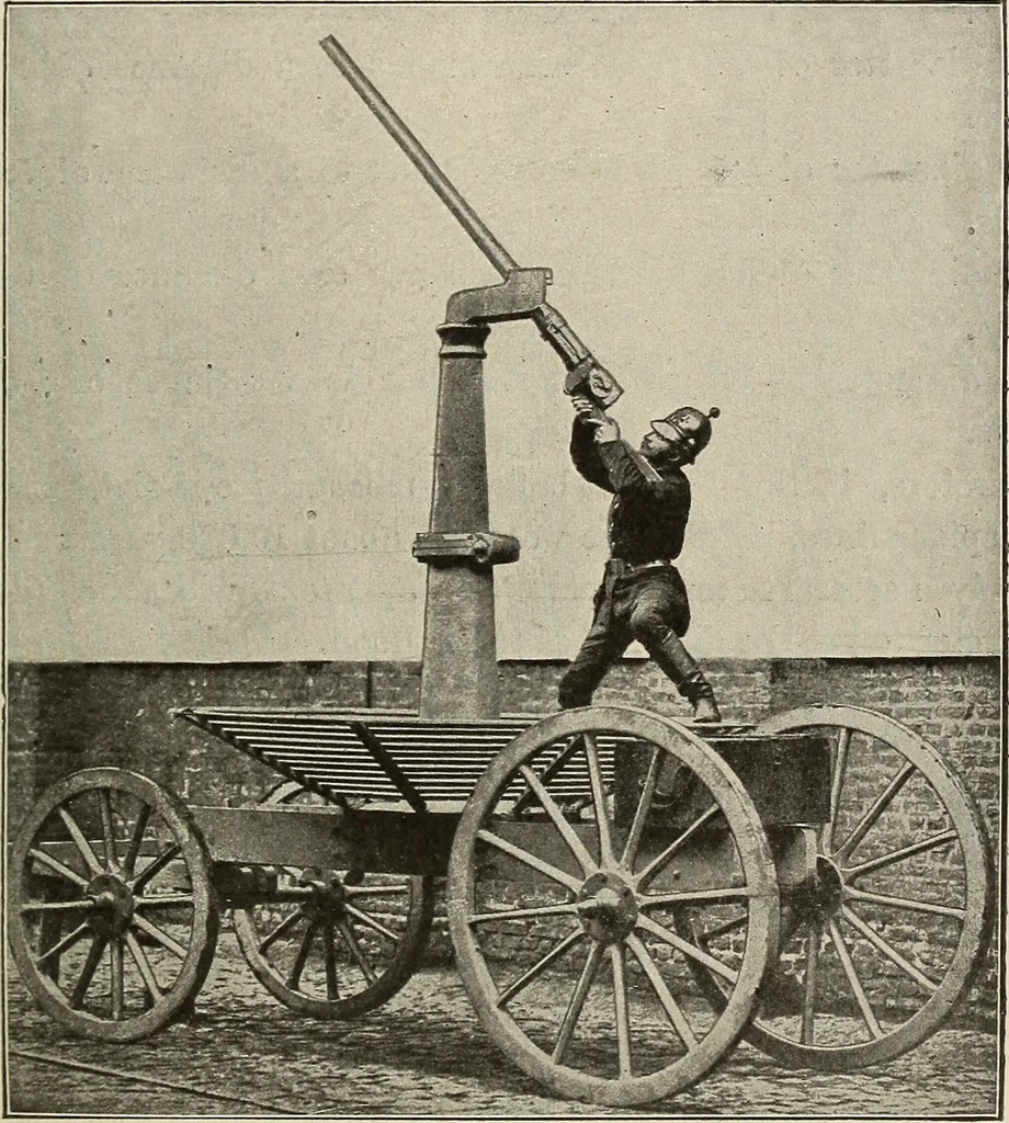 An illustration from Airships past and present, together with chapters on the use of balloons in connection with meteorology, photography and the carrier pigeon, 1908, leaf 166