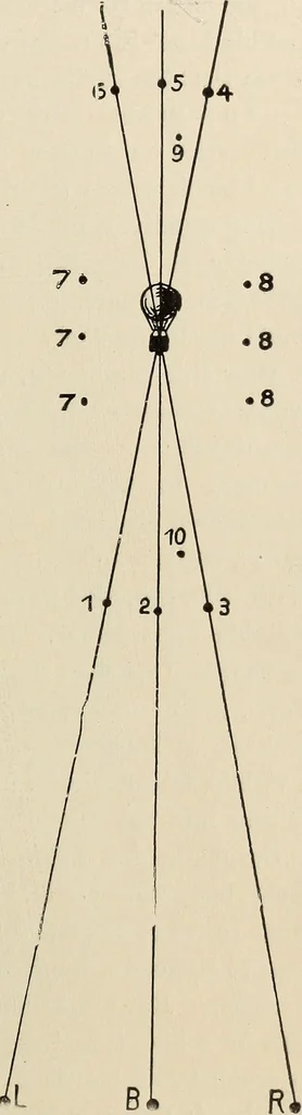 An illustration from Airships past and present, together with chapters on the use of balloons in connection with meteorology, photography and the carrier pigeon, 1908, leaf 168