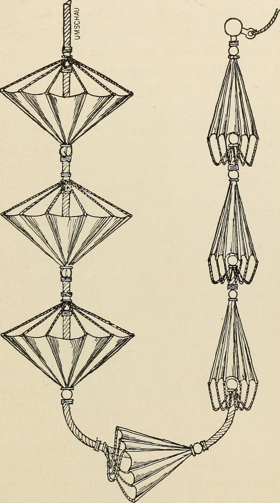 An illustration from Airships past and present, together with chapters on the use of balloons in connection with meteorology, photography and the carrier pigeon, 1908, leaf 230