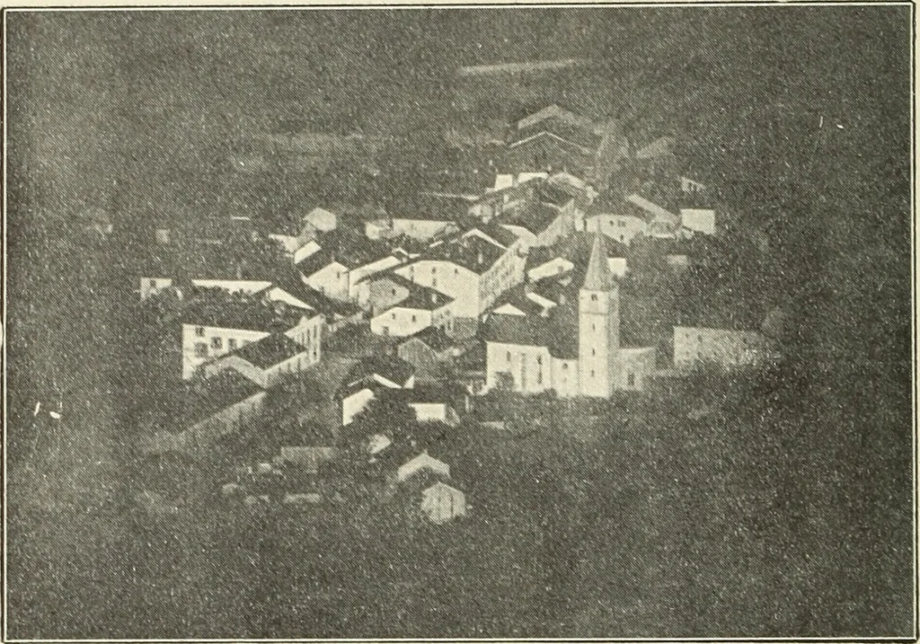An illustration from Airships past and present, together with chapters on the use of balloons in connection with meteorology, photography and the carrier pigeon, 1908, leaf 321