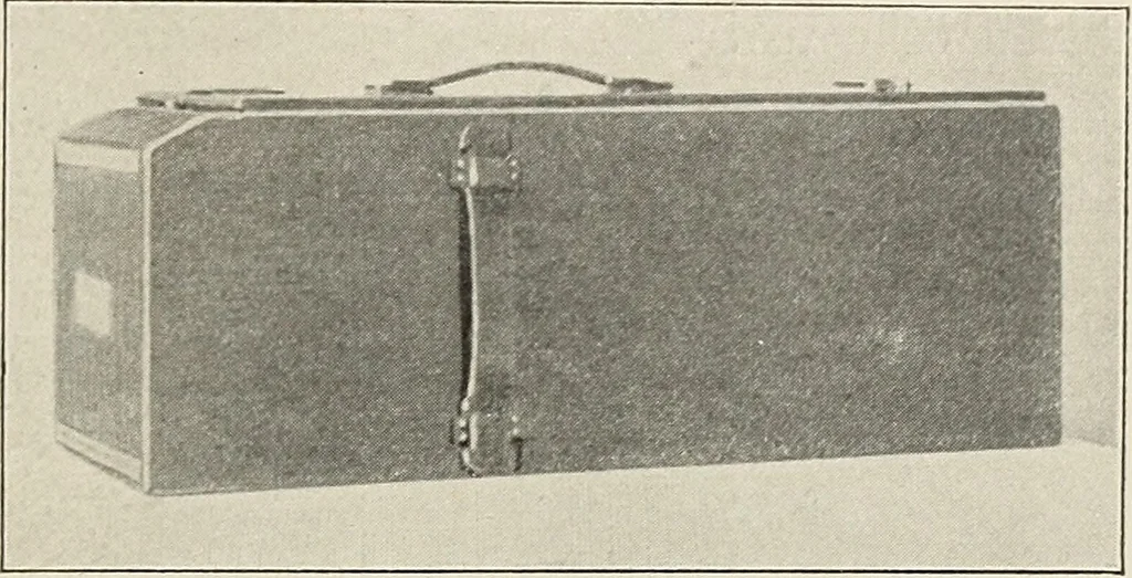 An illustration from Airships past and present, together with chapters on the use of balloons in connection with meteorology, photography and the carrier pigeon, 1908, leaf 330