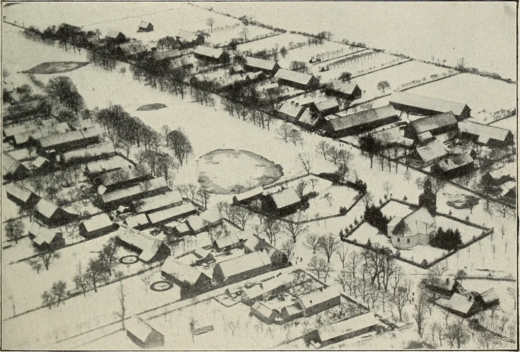 An illustration from Airships past and present, together with chapters on the use of balloons in connection with meteorology, photography and the carrier pigeon, 1908, leaf 348