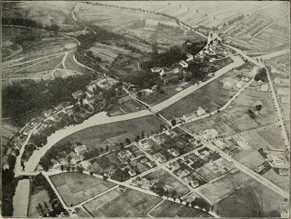 An illustration from Airships past and present, together with chapters on the use of balloons in connection with meteorology, photography and the carrier pigeon, 1908, leaf 352