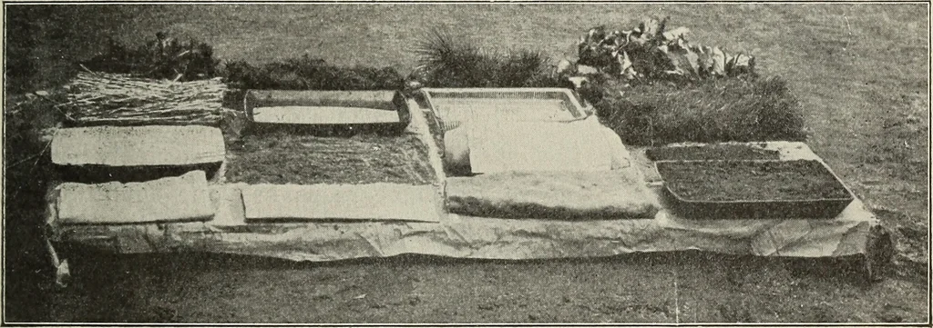 An illustration from Airships past and present, together with chapters on the use of balloons in connection with meteorology, photography and the carrier pigeon, 1908, leaf 356