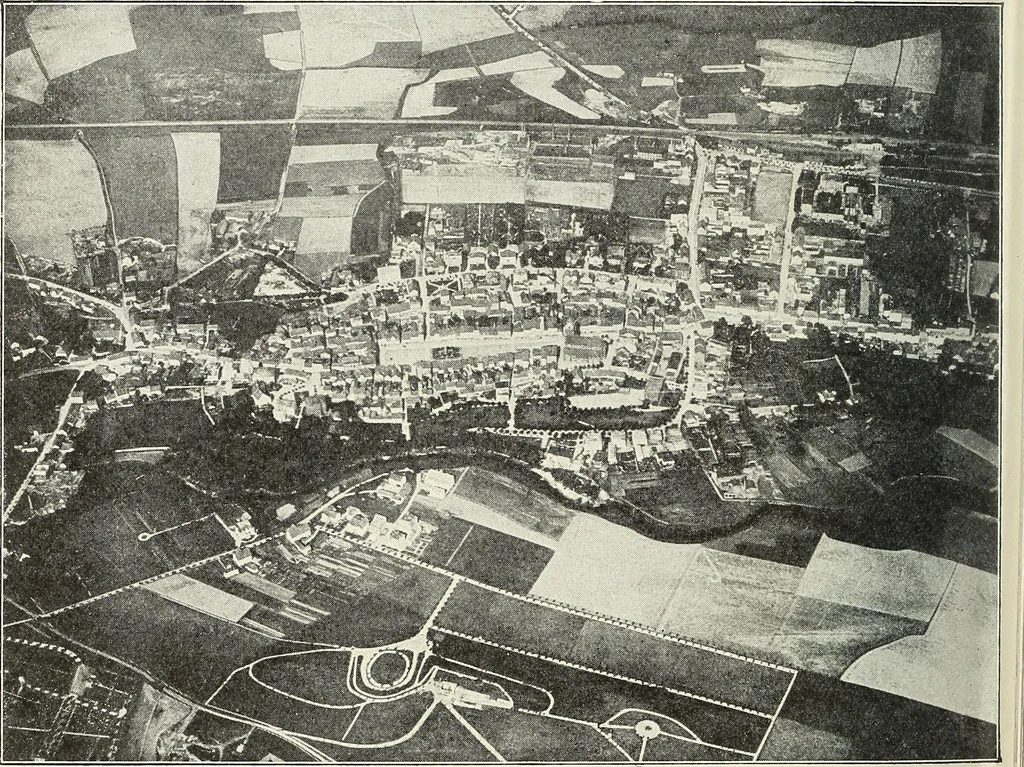 An illustration from Airships past and present, together with chapters on the use of balloons in connection with meteorology, photography and the carrier pigeon, 1908, leaf 377