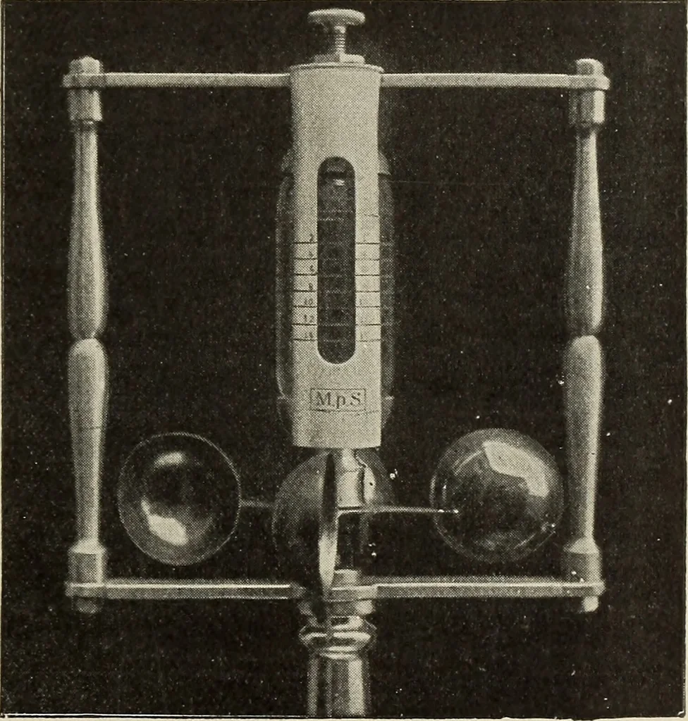 An illustration from Airships past and present, together with chapters on the use of balloons in connection with meteorology, photography and the carrier pigeon, 1908, leaf 90