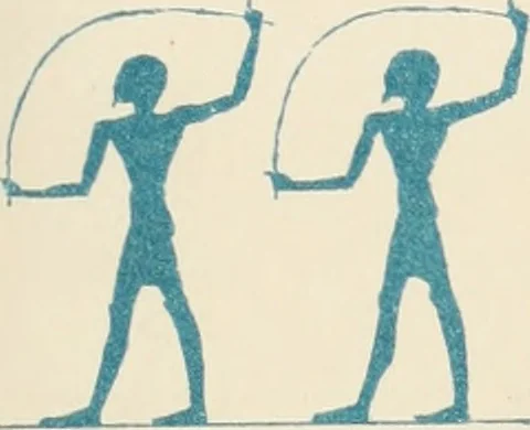 An illustration from The alabaster sarcophagus of Oimeneptah I., king of Egypt : now in Sir John Soane's Museum, Lincoln's Inn Fields, 1864, leaf 104